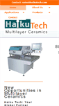 Mobile Screenshot of haikutech.com