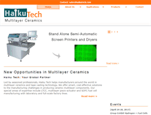Tablet Screenshot of haikutech.com